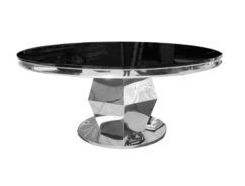 WASHINGTON CHROME ROUND TABLE