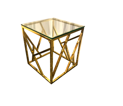 CONTEMPO GOLD END TABLE